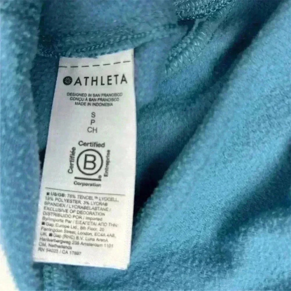 Athleta Women's Jogger Pants Size S Blue Tapered Casual Relaxed Fit - Picture 6 of 10